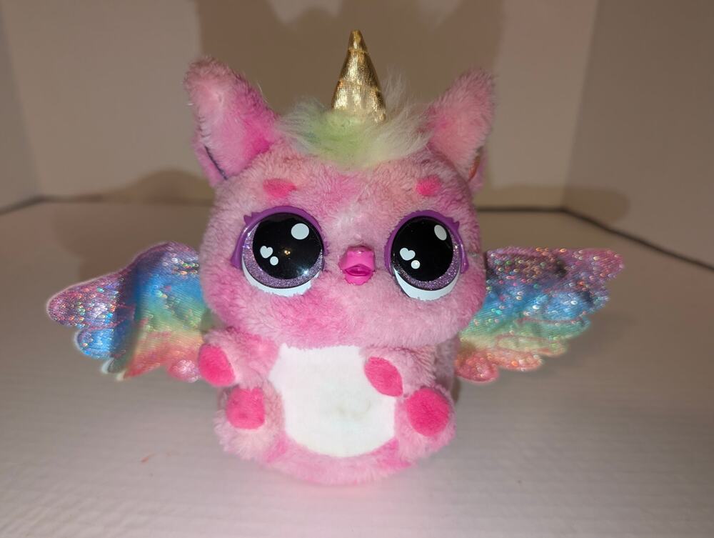 Hatchimals Alive Mystery Hatch Interactive Pufficorn with Lights & Sound, Tested